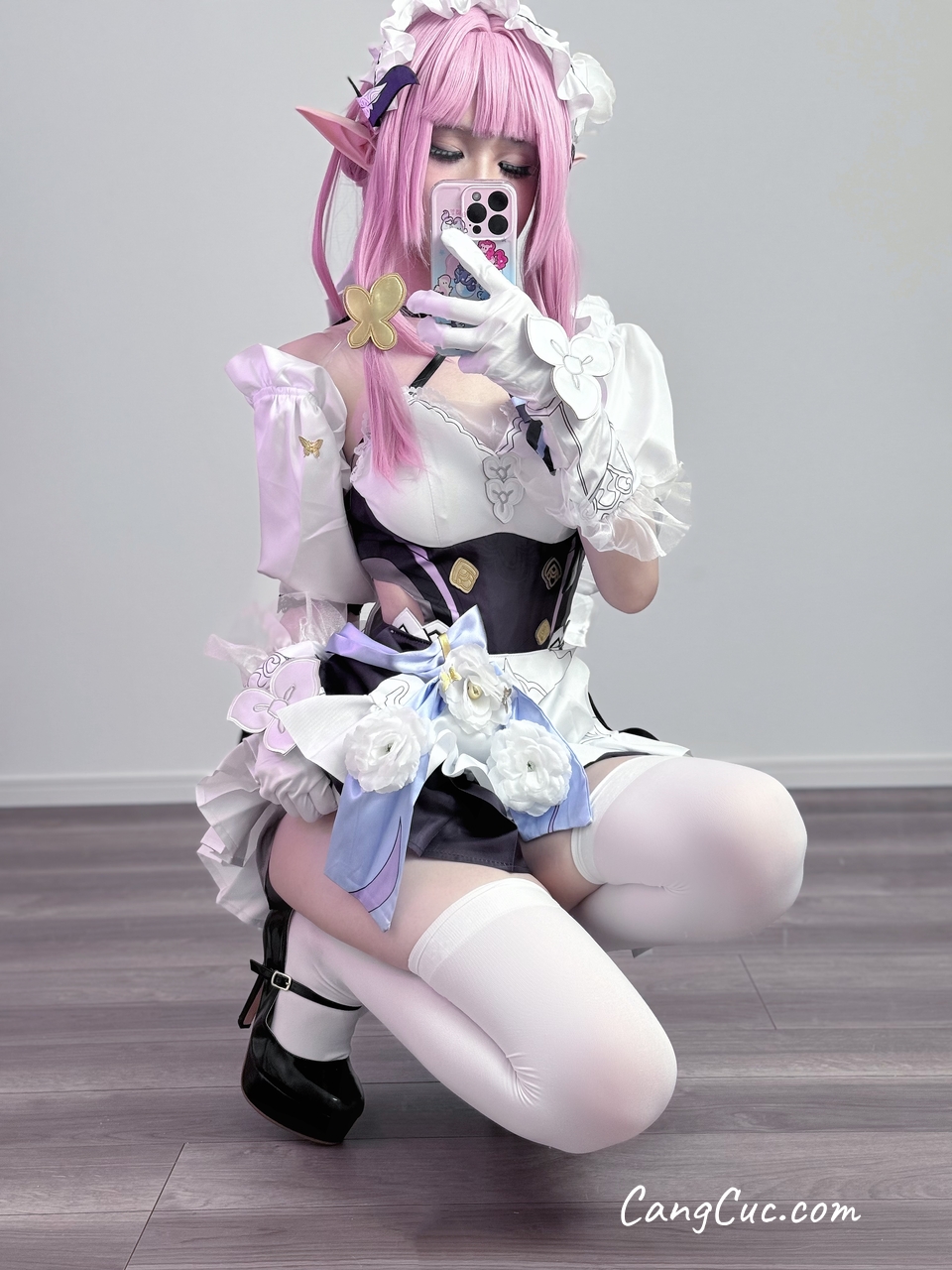 Coser@幼愛Youmeko – 崩坏3 爱莉希雅女仆装